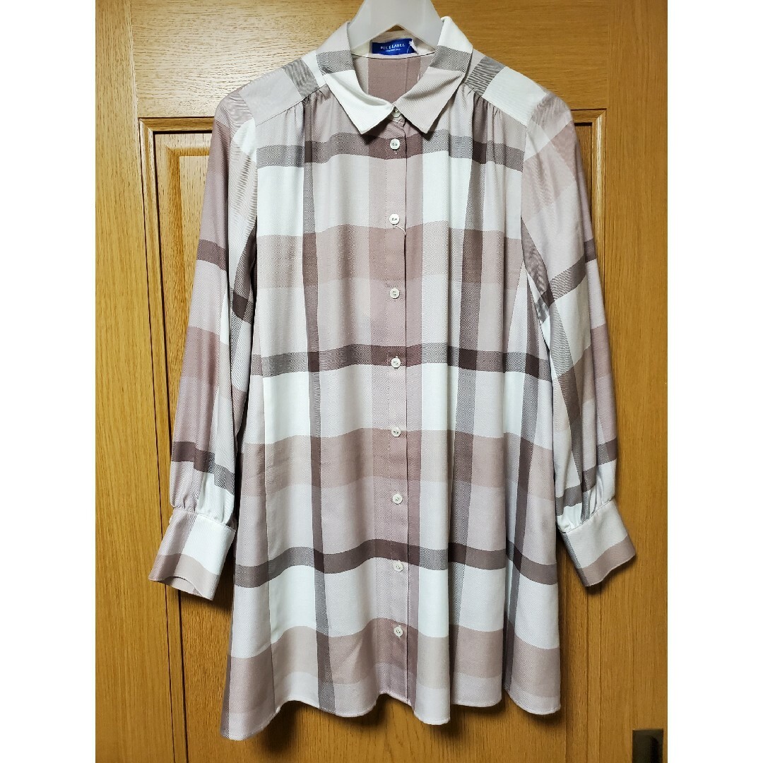 【新品】ブルーレーベルクレストブリッジ ブラウス ピ 38M バーバリー 102