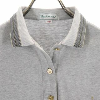 BURBERRY - バーバリーズ 90s オールド 長袖 ポロシャツ ゴルフウェア