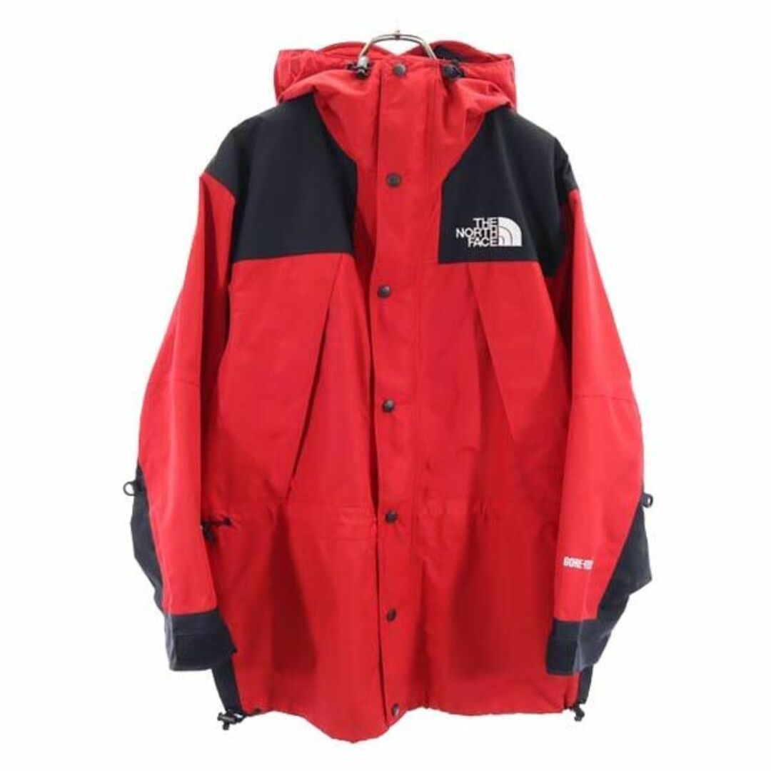 ノースフェイス 日本製 NP-2192 マウンテンパーカー M レッド×ブラック THE NORTH FACE マウンテンガイドジャケット メンズ   【230912】