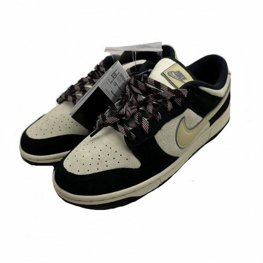 ナイキNIKE/靴/スニーカー/WMNS DUNK LOW LX/ウイメンズダンクローLX/Black Suede/ブラック×アイボリー×ホワイト/28cm/#11/DV3054-001【SA7468】