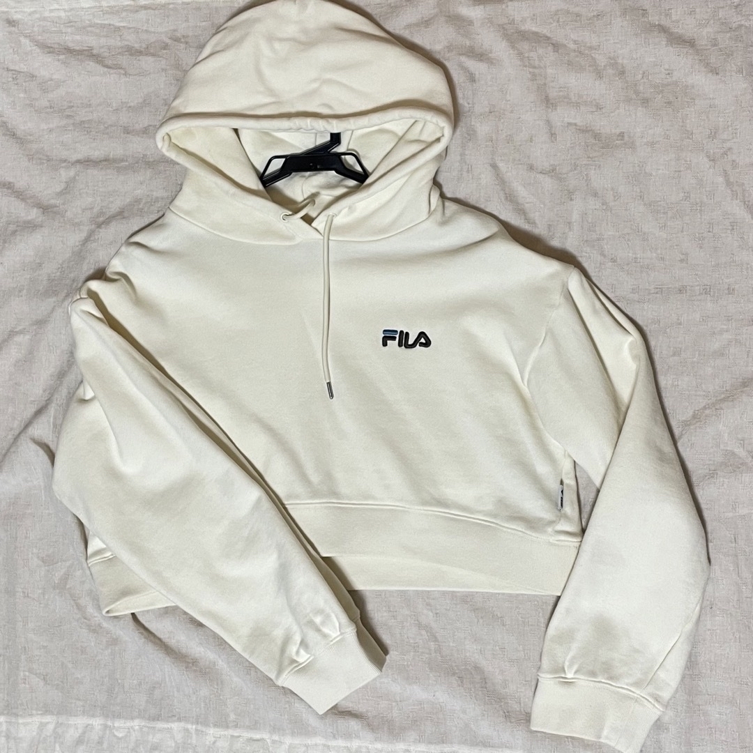 SNIDEL×FILA ORGANICSショートパーカー