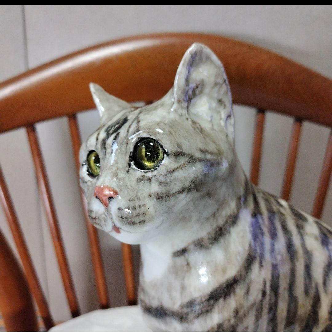 サイズ6!大きなタビー猫、ウィンスタンレイキャット(ケンジントンキャット) 4