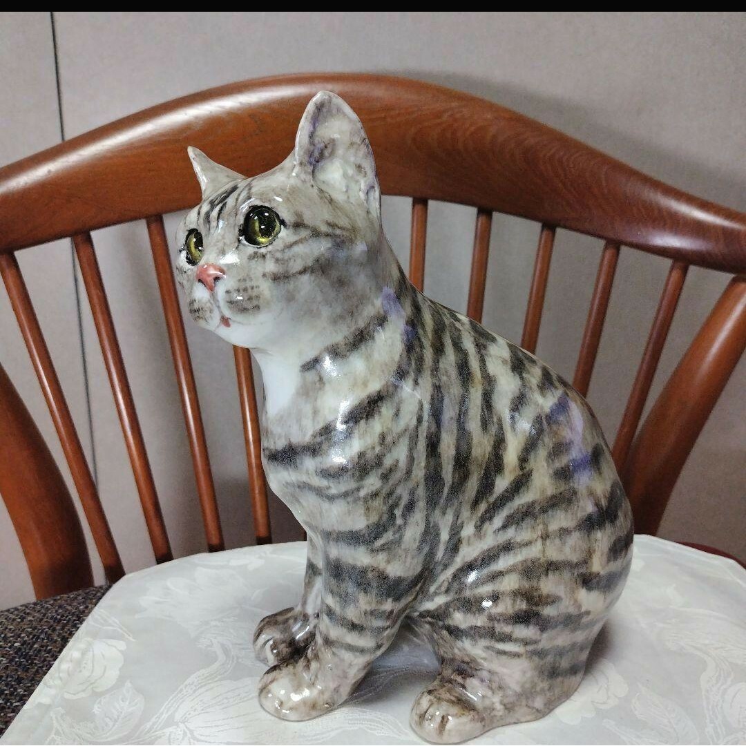 サイズ6!大きなタビー猫、ウィンスタンレイキャット(ケンジントンキャット) 3