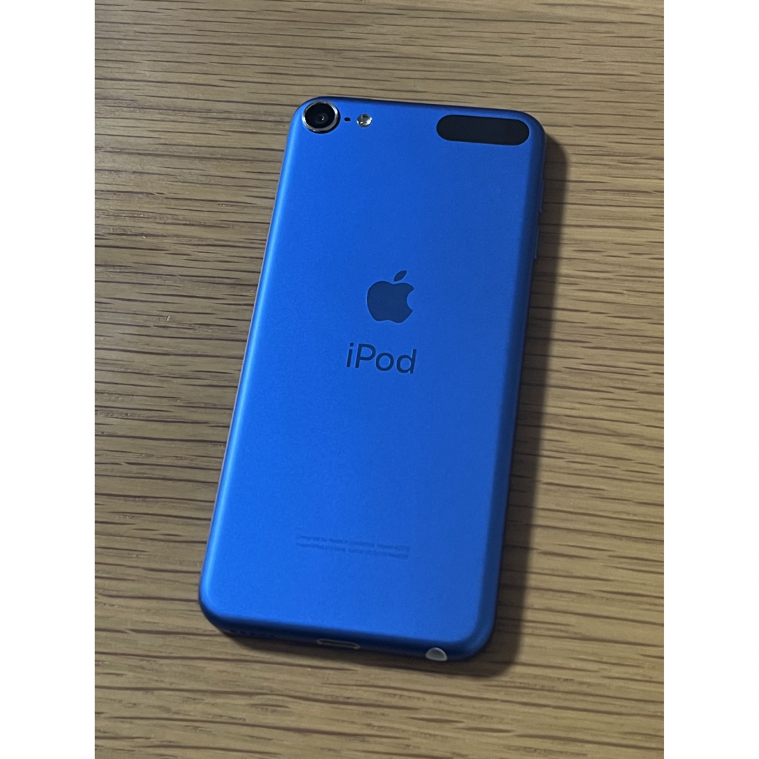 iPod touch(アイポッドタッチ)の「中古」iPod touch第7世代 32GB 動作確認済 ブルー スマホ/家電/カメラのオーディオ機器(ポータブルプレーヤー)の商品写真