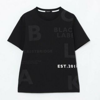 【値下げ】バーバリーブラックレーベルクレストブリッジ半袖Tシャツ　サイズL