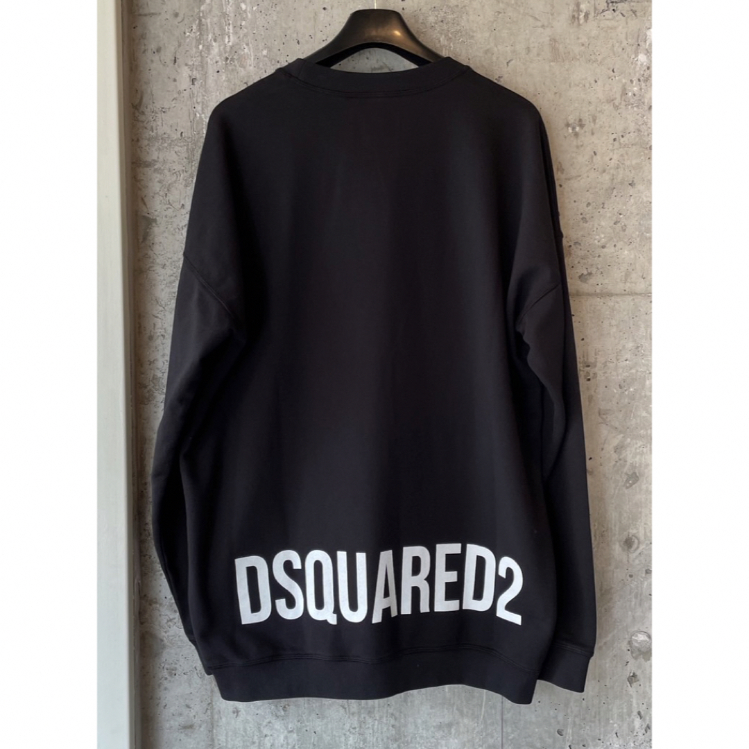 DSQUARED2 ディースクエアード  スウェット トレーナー ブラック M