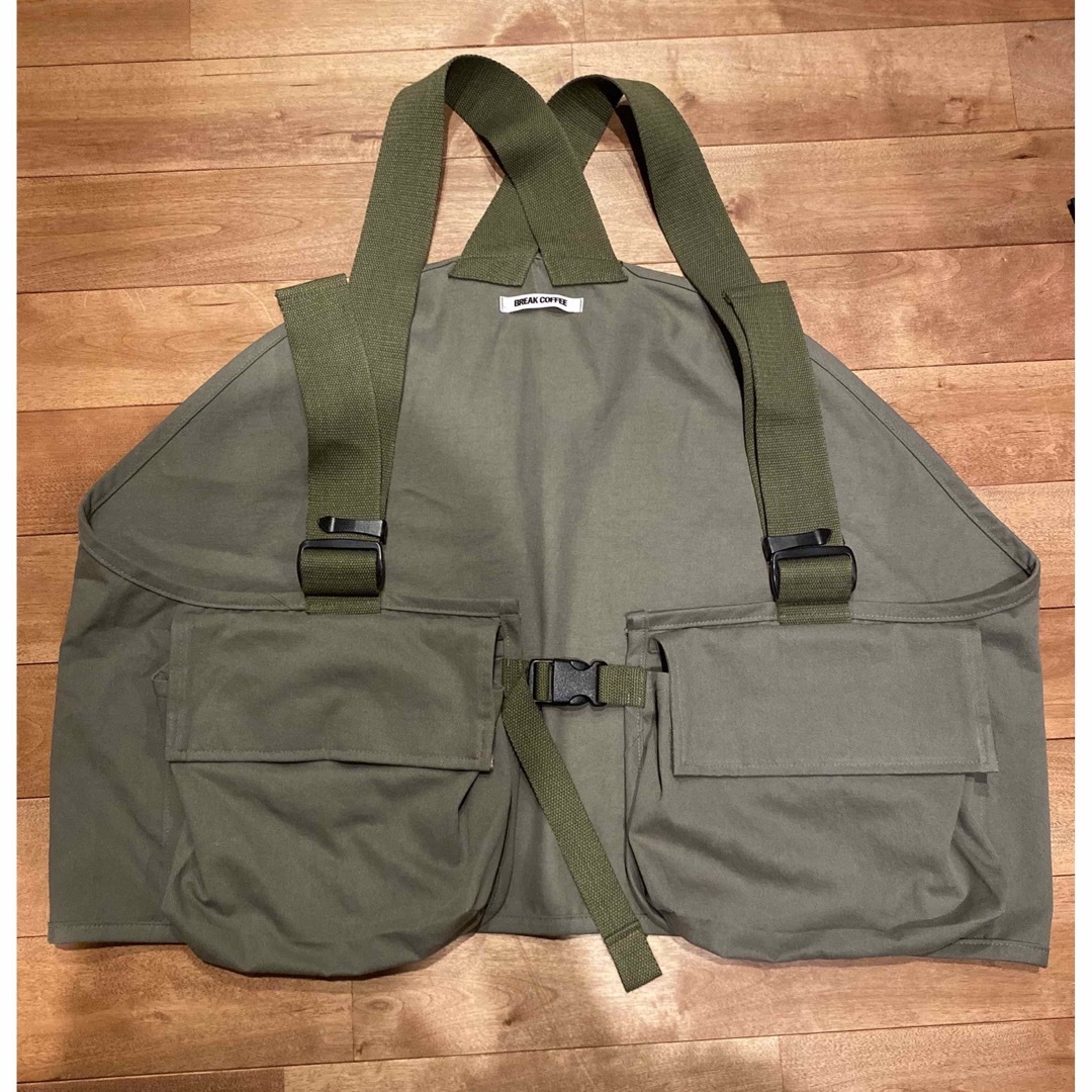 Bag vest  カーキ レディースのトップス(ベスト/ジレ)の商品写真