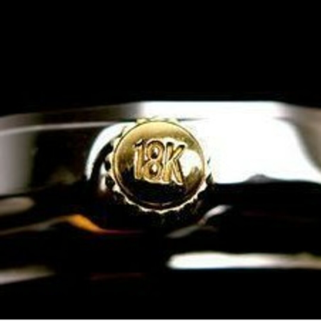 超希少❗極上素材! 【K18純金無垢】(リューズ)、ダイヤ付き高級