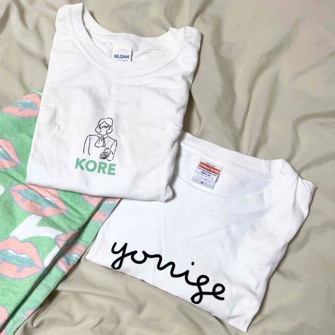 ⭐︎専用　yonige Tシャツ　2種 エンタメ/ホビーのタレントグッズ(ミュージシャン)の商品写真