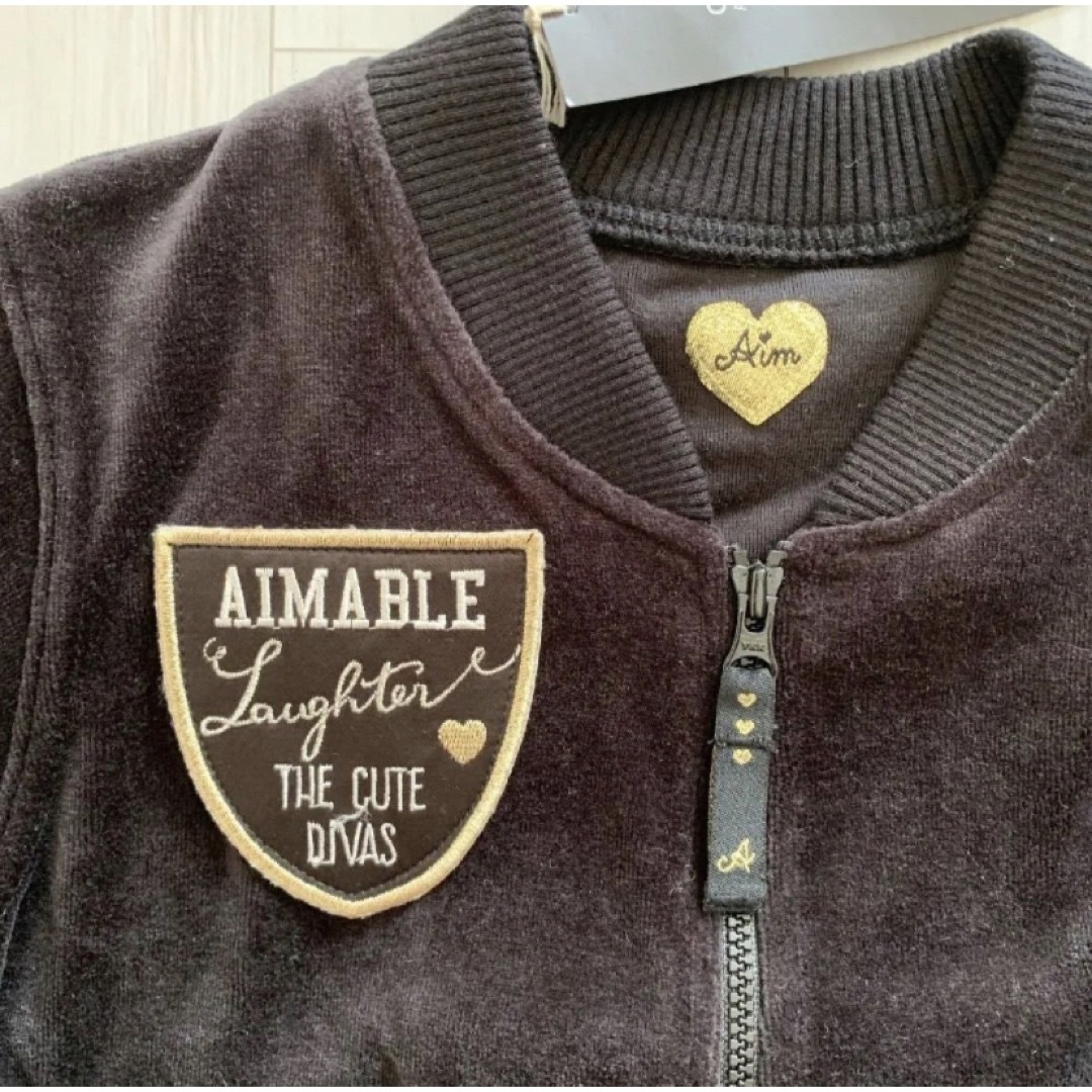 AIMABLE(エマーブル)の未使用　エマーブル　ジャケット　上着　130 キッズ/ベビー/マタニティのキッズ服女の子用(90cm~)(ジャケット/上着)の商品写真