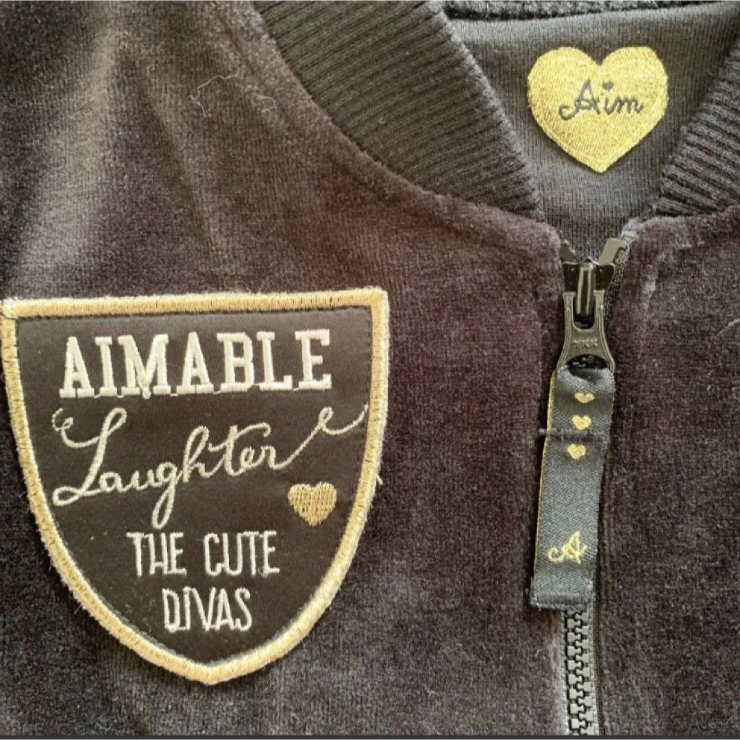 AIMABLE(エマーブル)の未使用　エマーブル　ジャケット　上着　120 キッズ/ベビー/マタニティのキッズ服女の子用(90cm~)(ジャケット/上着)の商品写真