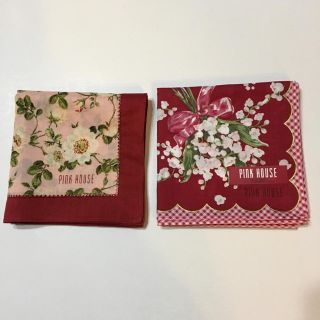 ピンクハウス(PINK HOUSE)の🌺さゆりん様専用🌺新品🌺ピンクハウス ハンカチ 2枚🌺送料込🌺(ハンカチ)