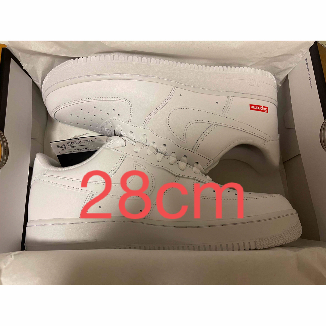 Supreme × Nike Air Force 1 Low "White"