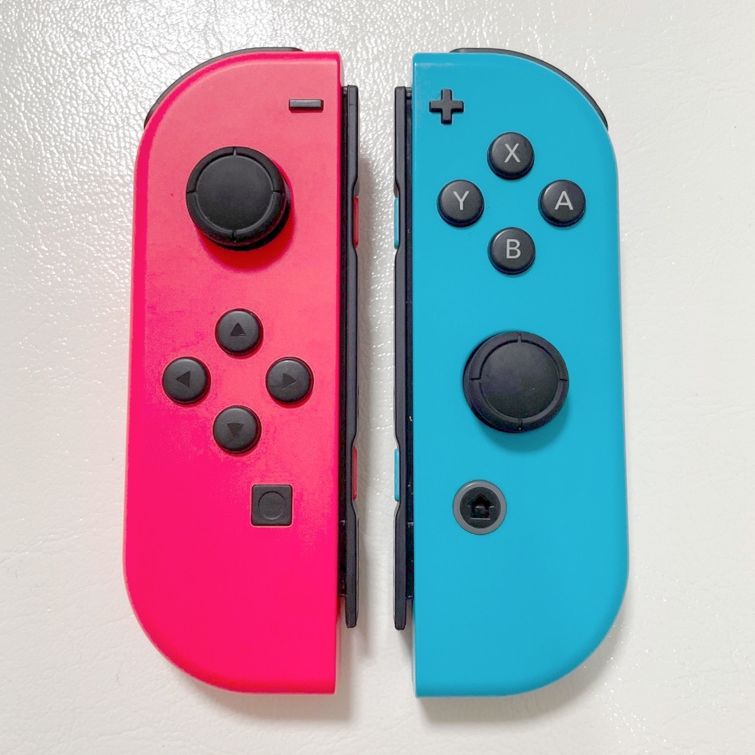 レアカラー!美品Joy-Con ネオン色左右セット
