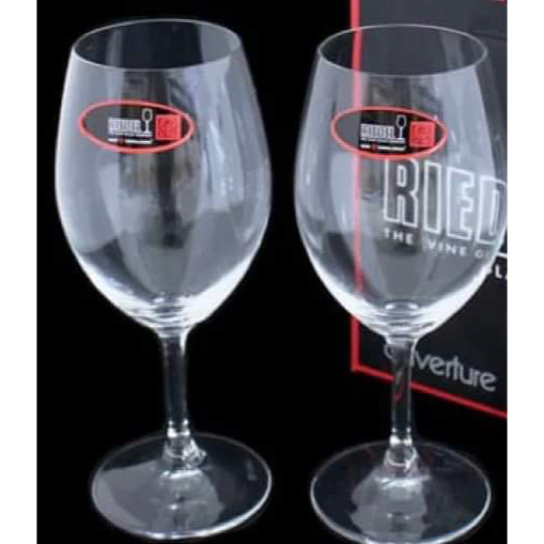 RIEDEL(リーデル)のRIEDEL オヴァチュア 訳あり レッドワイン 350ml  4脚セット インテリア/住まい/日用品のキッチン/食器(グラス/カップ)の商品写真