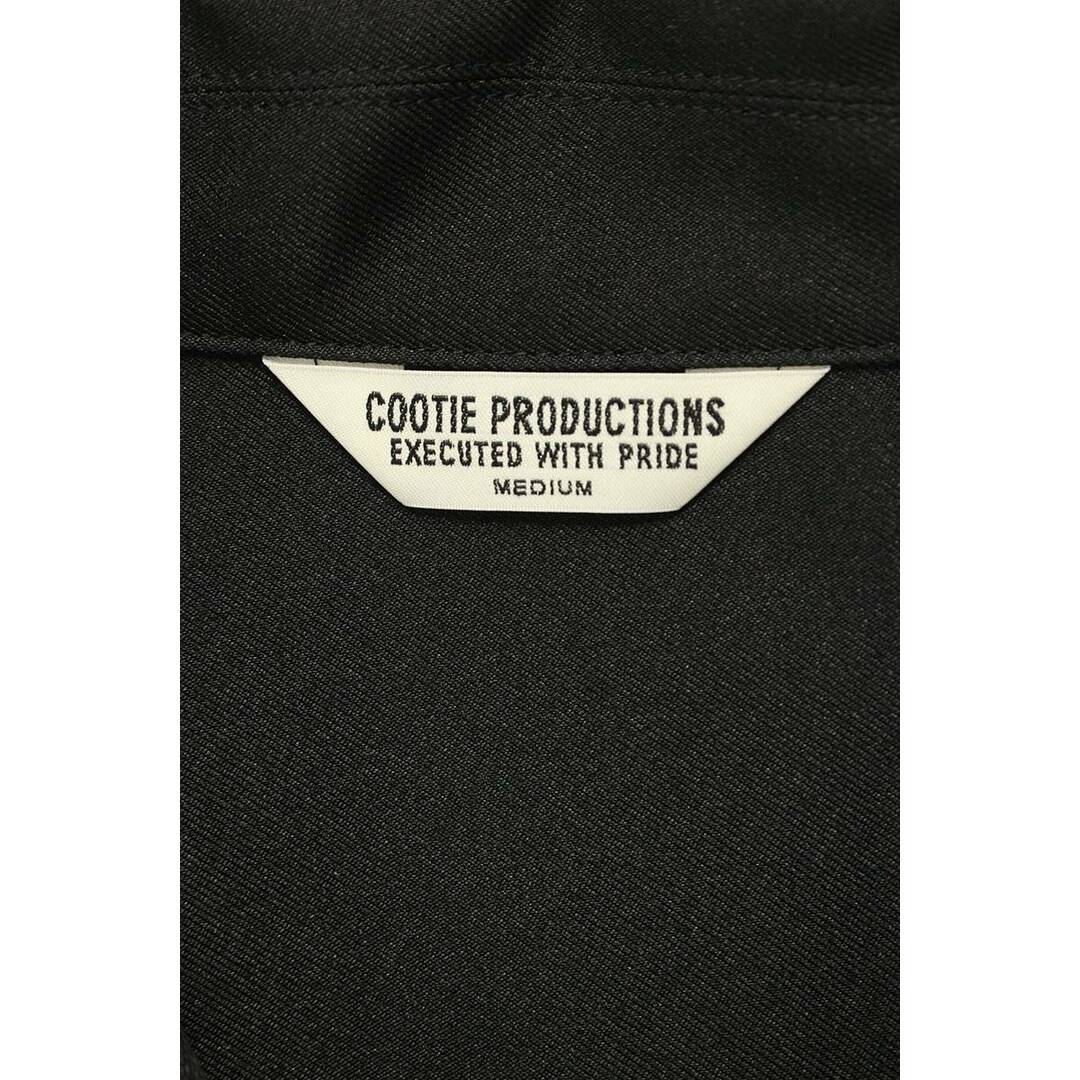 COOTIE(クーティー)のクーティー  23SS  Polyester Twill Fly Front S/S Shirt ポリエステルストレッチツイル半袖シャツ メンズ M メンズのトップス(シャツ)の商品写真