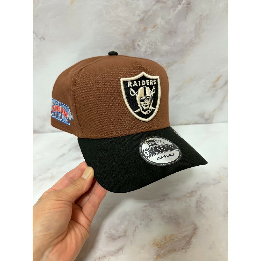 Newera 9forty オークランドレイダース スーパーボウル キャップ