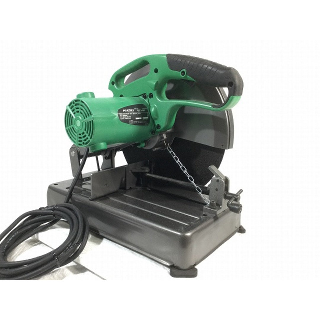 ☆中古品☆HiKOKI ハイコーキ 355mm高速切断機 CC14SF 高速カッター ライトカッター 切断機 鉄材加工 電動工具 78071