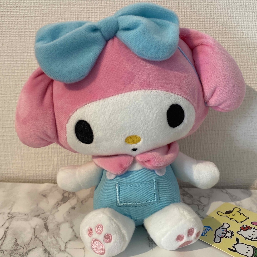 サンリオ(サンリオ)の【新品 未使用】Sanrio マイメロ ぬいぐるみ エンタメ/ホビーのおもちゃ/ぬいぐるみ(ぬいぐるみ)の商品写真