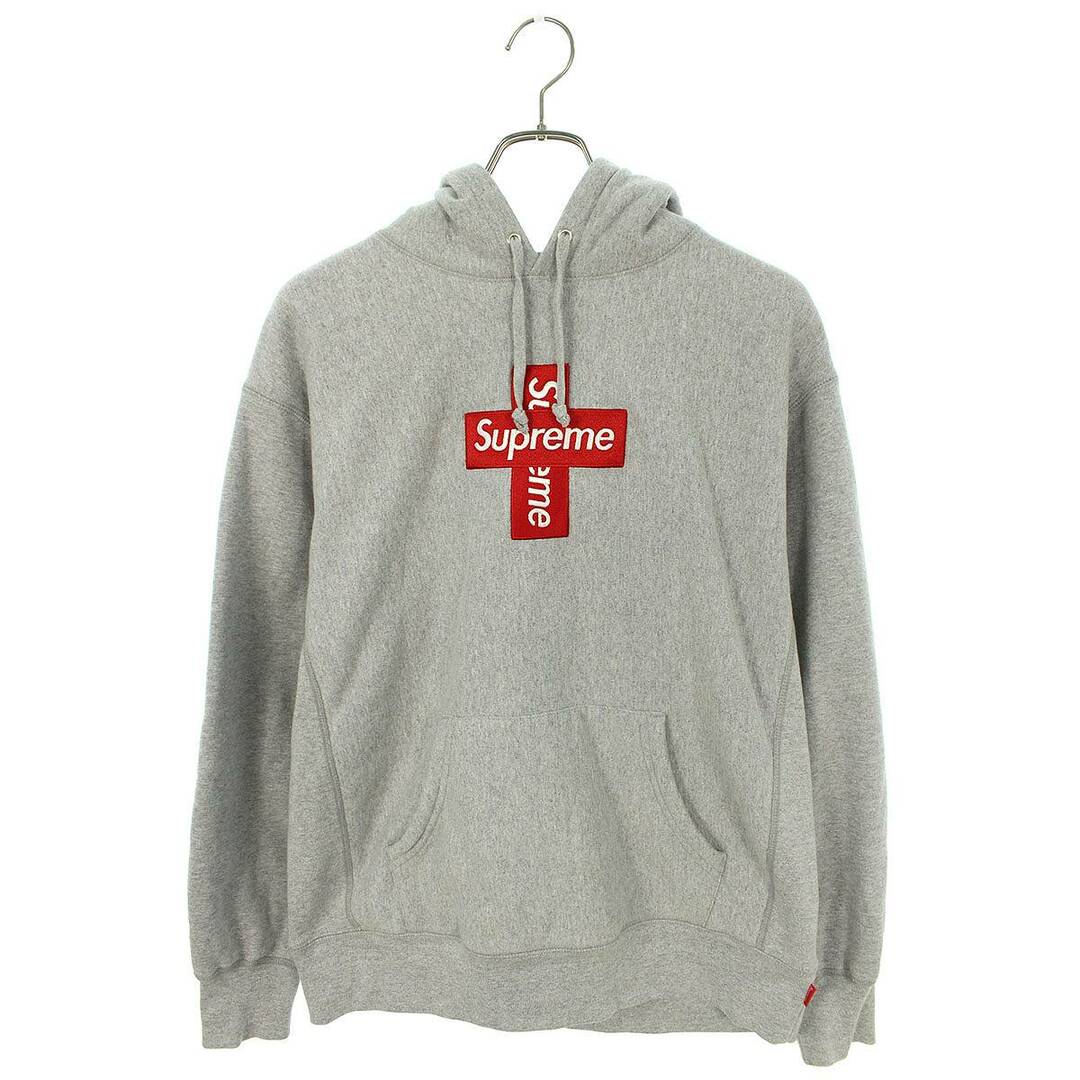 Supreme cross box logo hooded シュプリーム XL