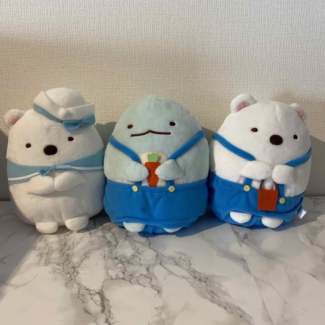【新品 未使用】すみっコぐらし 牧場ごっこぬいぐるみ 3体セット | フリマアプリ ラクマ