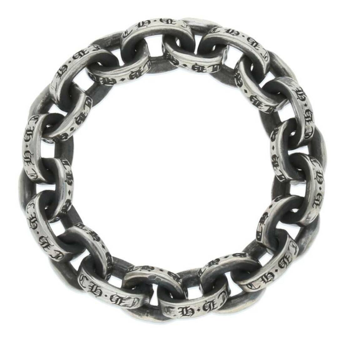 クロムハーツ  PAPER CHAIN RING/ペーパーチェーン シルバーリング メンズ 17号