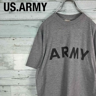 ミリタリー(MILITARY)のUS.ARMY ユーエスアーミー IPFUアメリカ軍物  杢グレー 半袖Tシャツ(Tシャツ/カットソー(半袖/袖なし))