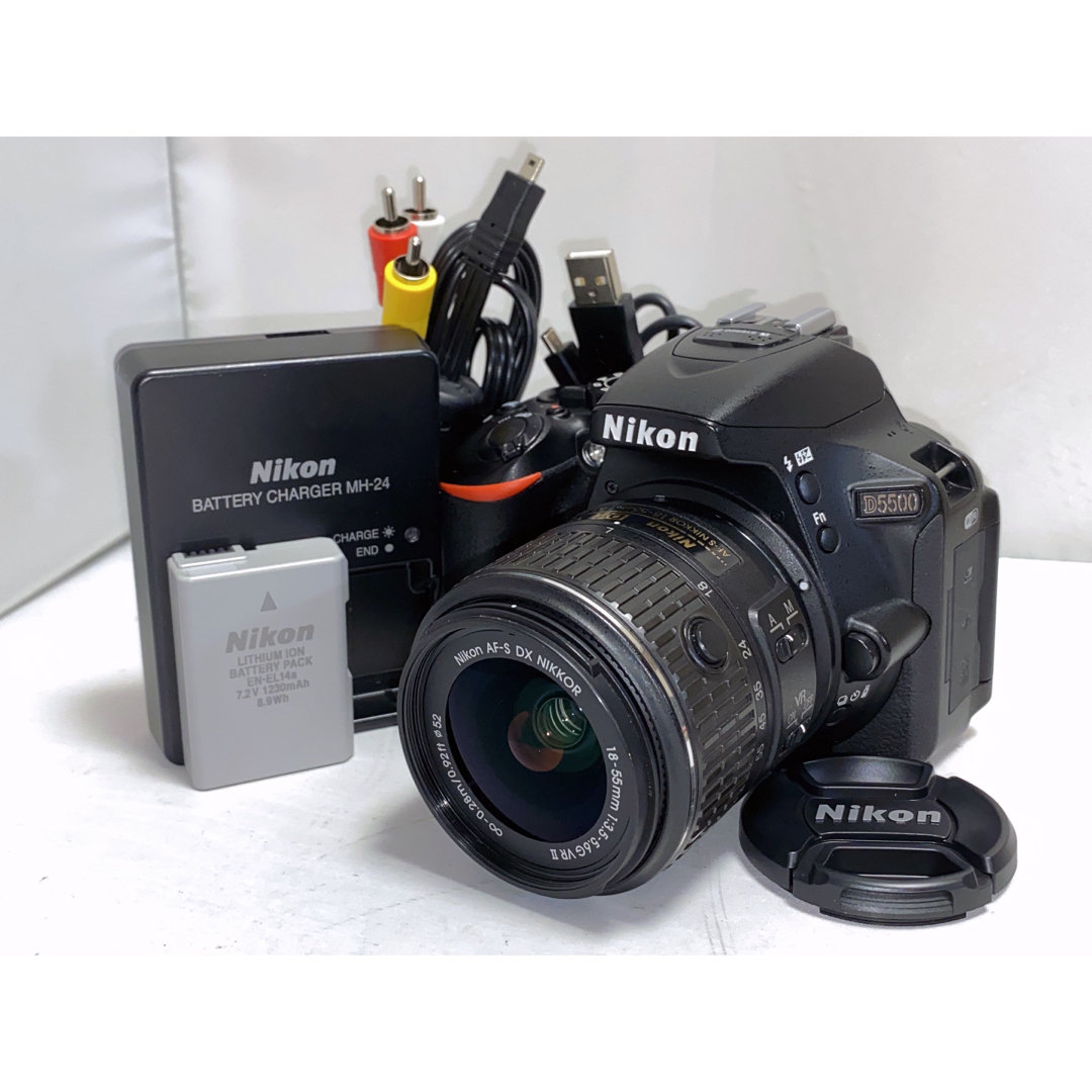 デジタル一眼Nikon ニコン D5500 レンズキット 送料込