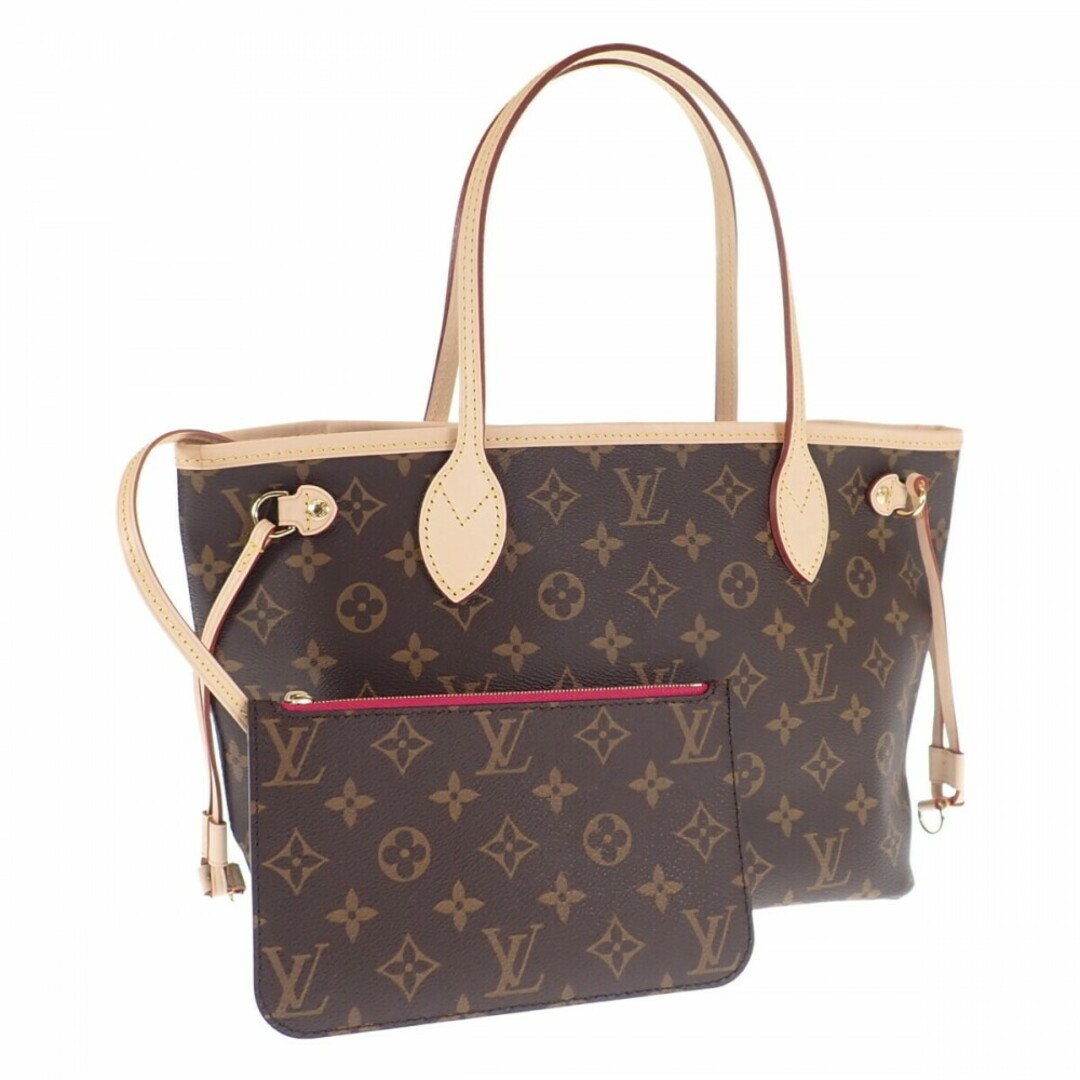 【Sランク】LOUIS VUITTON ルイヴィトン ネヴァーフル PM トートバッグ M41245 モノグラム ブラウン レディース 【ISEYA】