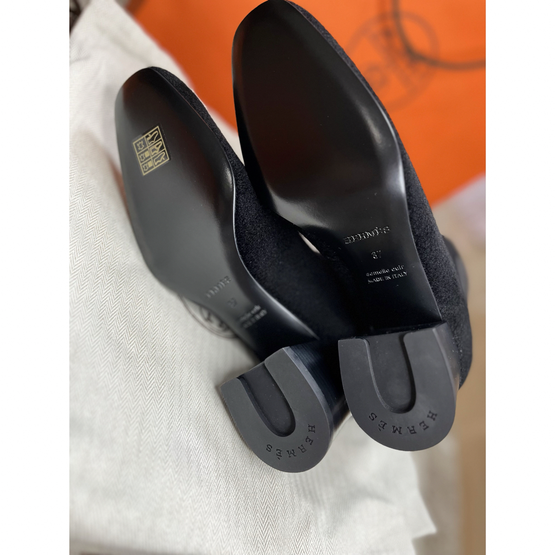エルメス✨レディース ニット ブーツ ヴォルヴェール サイズ37 - ブーツ