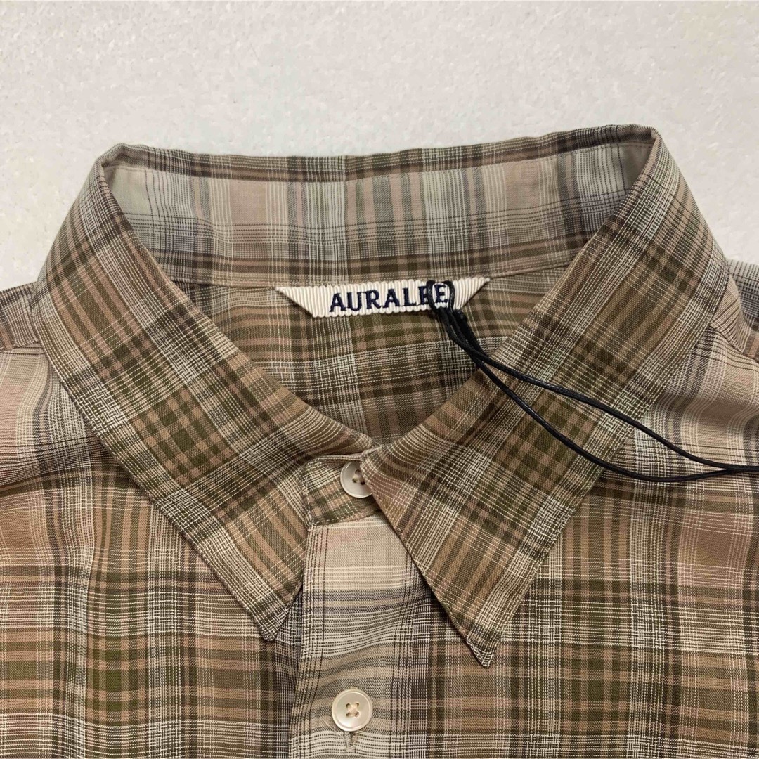 AURALEE 21aw  シャツ　美品