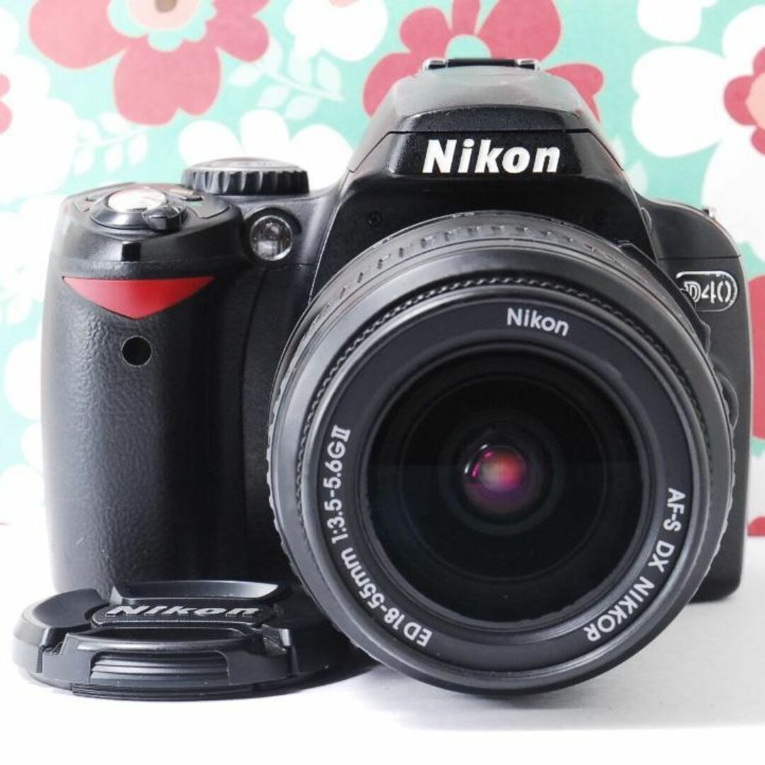 Nikon - ❤️小さい軽い簡単綺麗❤Nikon D40❤届いてすぐ使える