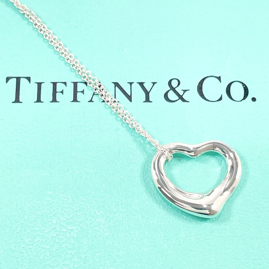 Tiffany & Co. - ティファニー ネックレス オープンハート エルサ