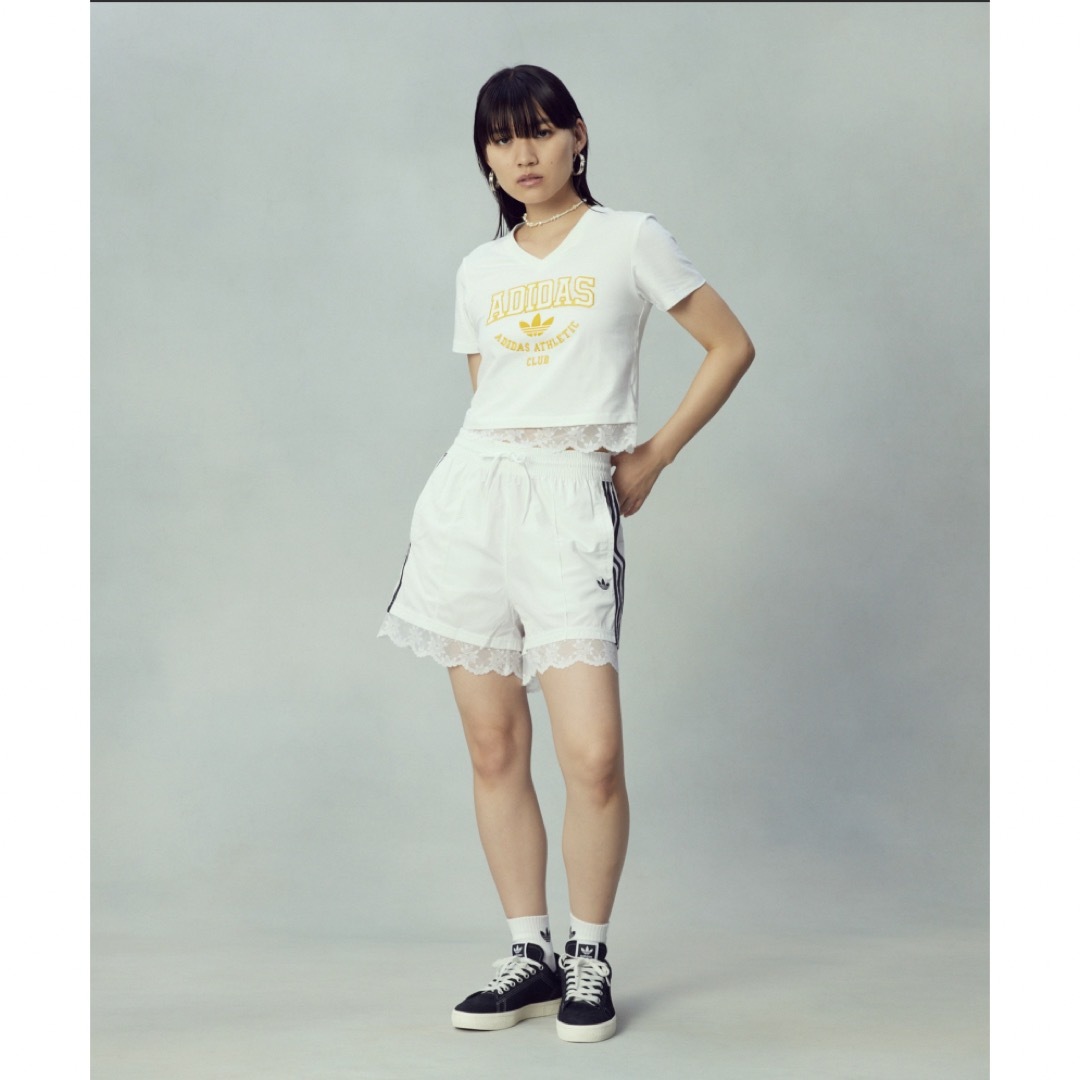 Originals(adidas) - 【ZOZO限定】レース トリム スリーストライプス