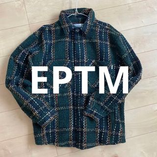 新品 EPTM エピトミ バンダナ ペイズリー ジャケット ブラック  US L