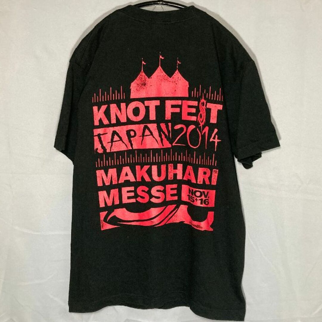 MUSIC TEE(ミュージックティー)のKNOT FEST JAPAN 2014 Tシャツ　S　即購入OK メンズのトップス(Tシャツ/カットソー(半袖/袖なし))の商品写真