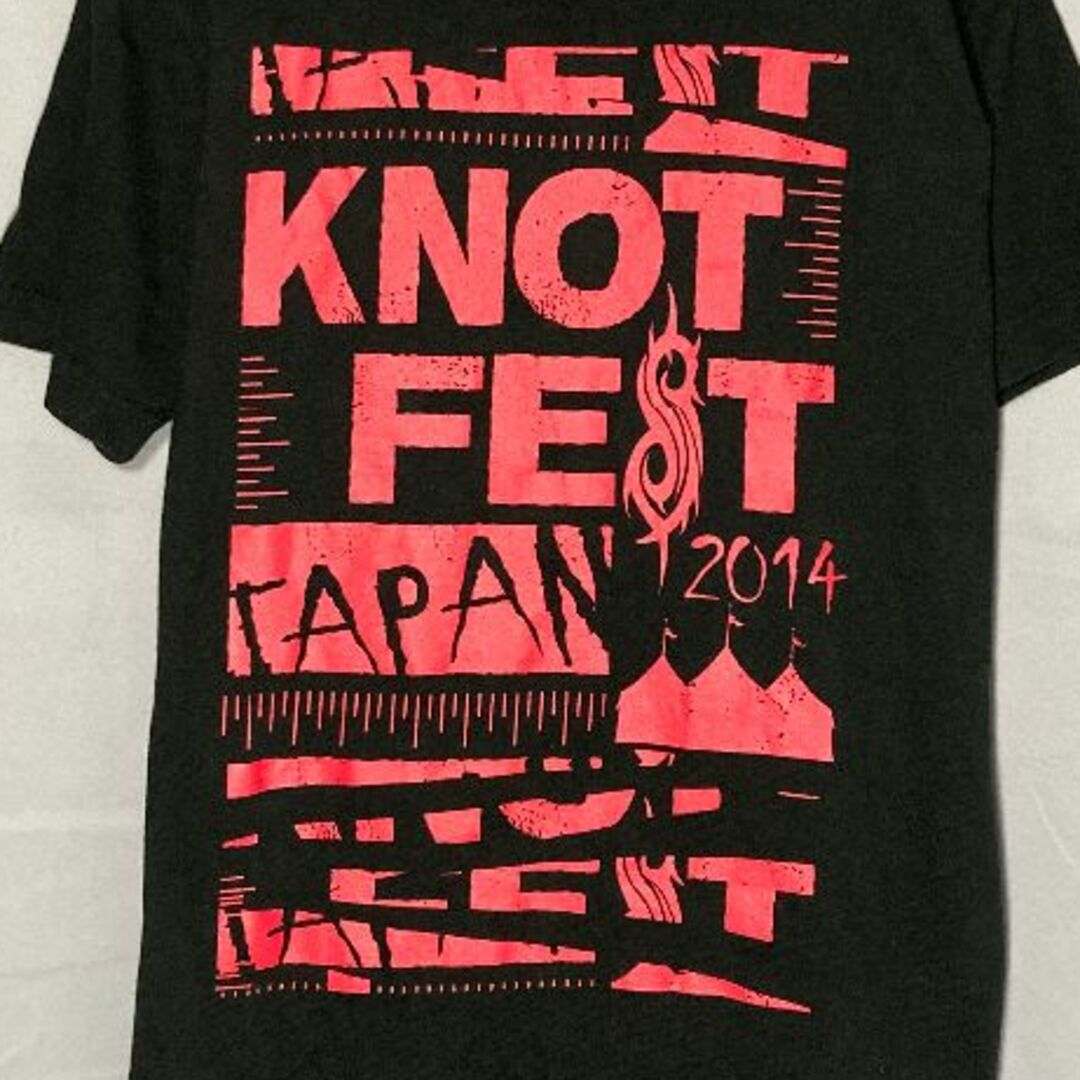 MUSIC TEE(ミュージックティー)のKNOT FEST JAPAN 2014 Tシャツ　S　即購入OK メンズのトップス(Tシャツ/カットソー(半袖/袖なし))の商品写真