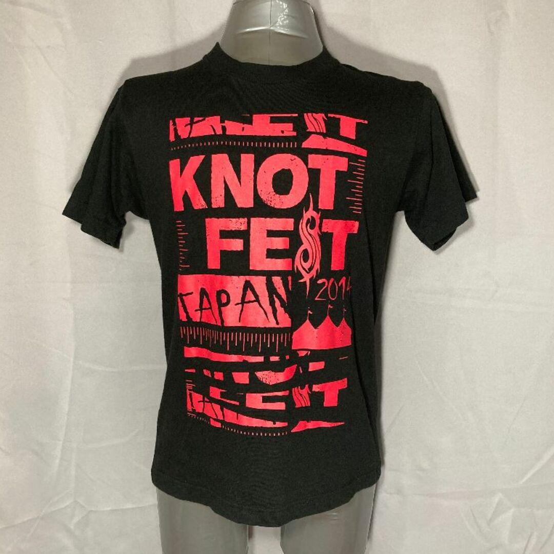 MUSIC TEE(ミュージックティー)のKNOT FEST JAPAN 2014 Tシャツ　S　即購入OK メンズのトップス(Tシャツ/カットソー(半袖/袖なし))の商品写真