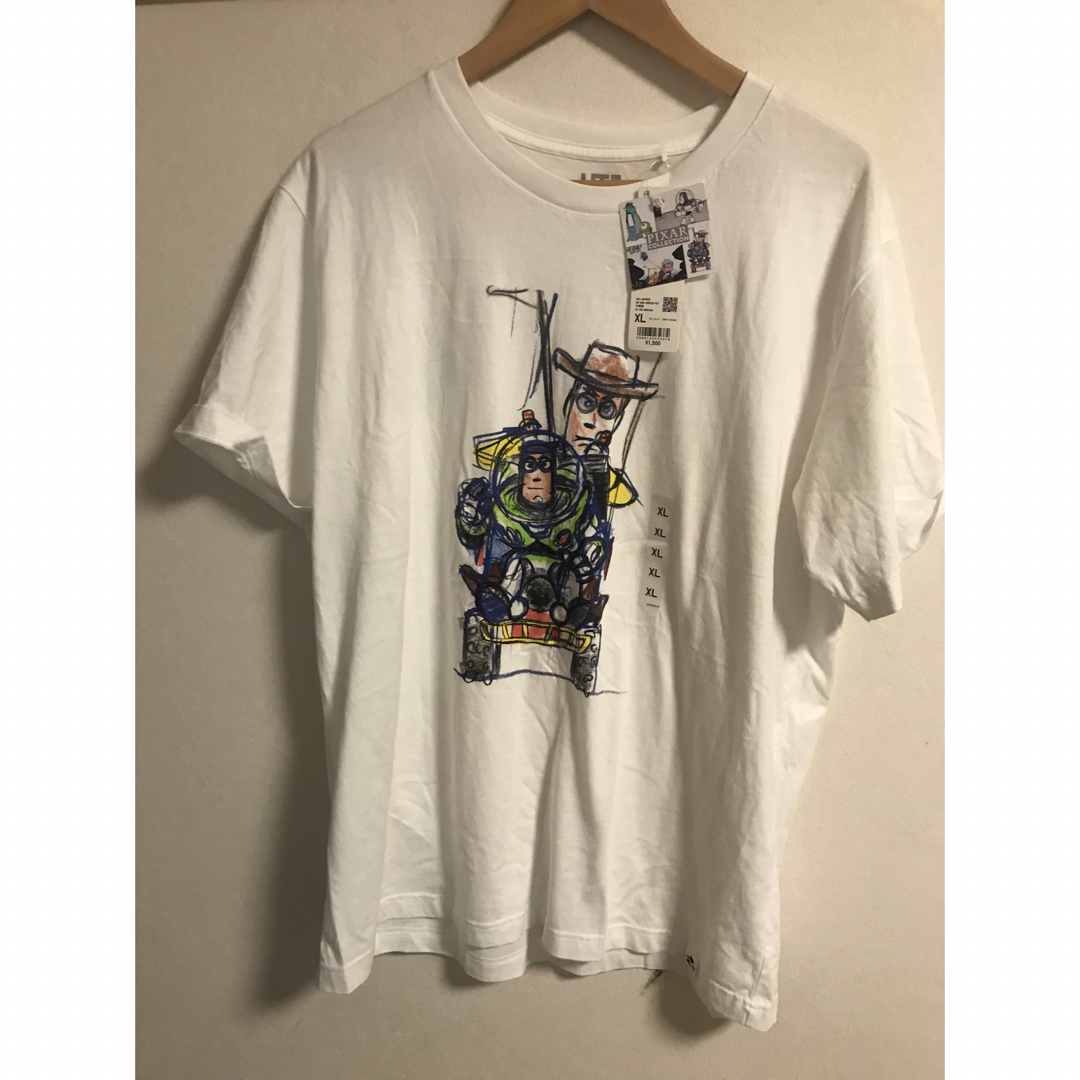 UNIQLO(ユニクロ)のユニクロ tシャツ トイストーリー　XLサイズ メンズのトップス(Tシャツ/カットソー(半袖/袖なし))の商品写真