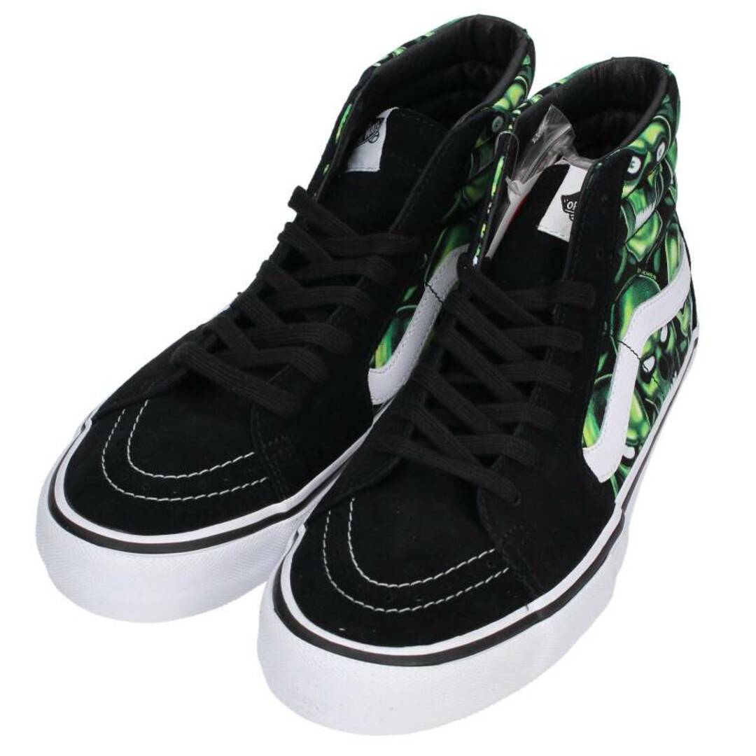 シュプリーム ×バンズ VANS  18SS  Skull Pile Sk8-Hi スカル総柄ハイカットスニーカー メンズ 27.5cm 4