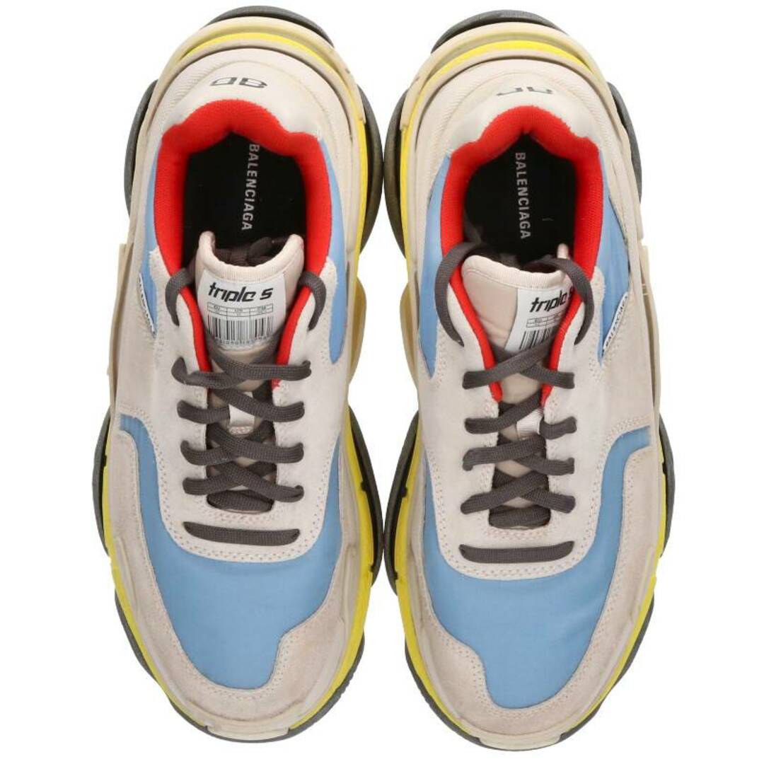 バレンシアガ TRIPLE S TRAINERS トリプルエスレースアップスニーカー メンズ 40