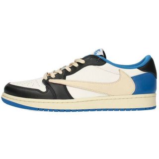 ナイキ(NIKE)のナイキ  AIR JORDAN 1 LOW OG SP FRAGMENT DM7866-140 エアジョーダン1ローミリタリーブルースニーカー メンズ 28cm(スニーカー)