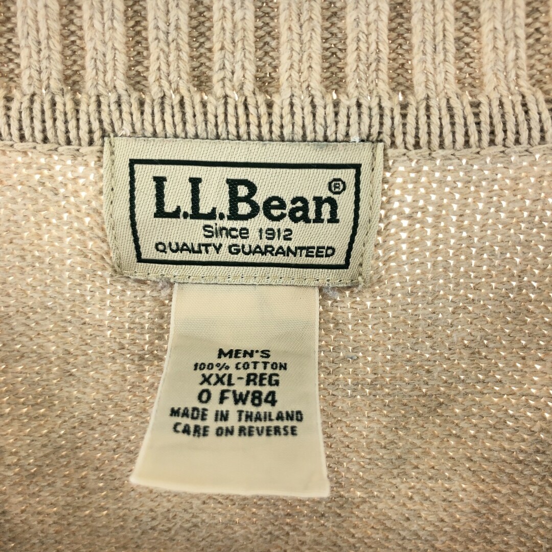 エルエルビーン L.L.Bean コットンニットセーター メンズXXL /eaa372451 2