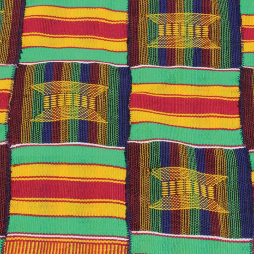 Made in Ghana 手織り ケンテ テーブルクロス インテリア - 通販