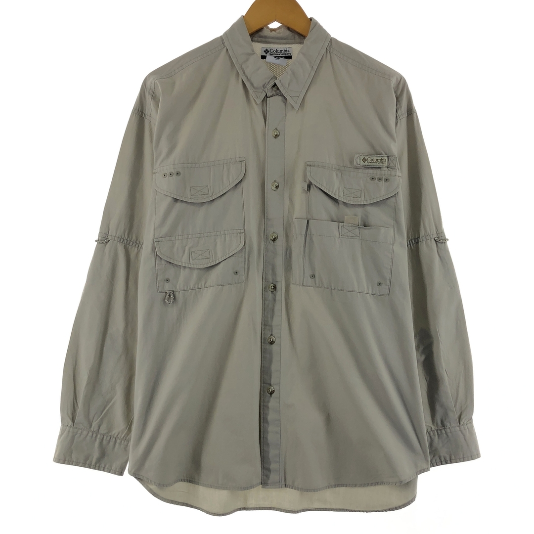 コロンビア Columbia PFG 長袖 フィッシングシャツ メンズL /eaa334569