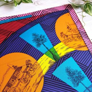 極美品 希少】HERMES エルメス オムニバスと白い貴婦人のゲームカ レ40-