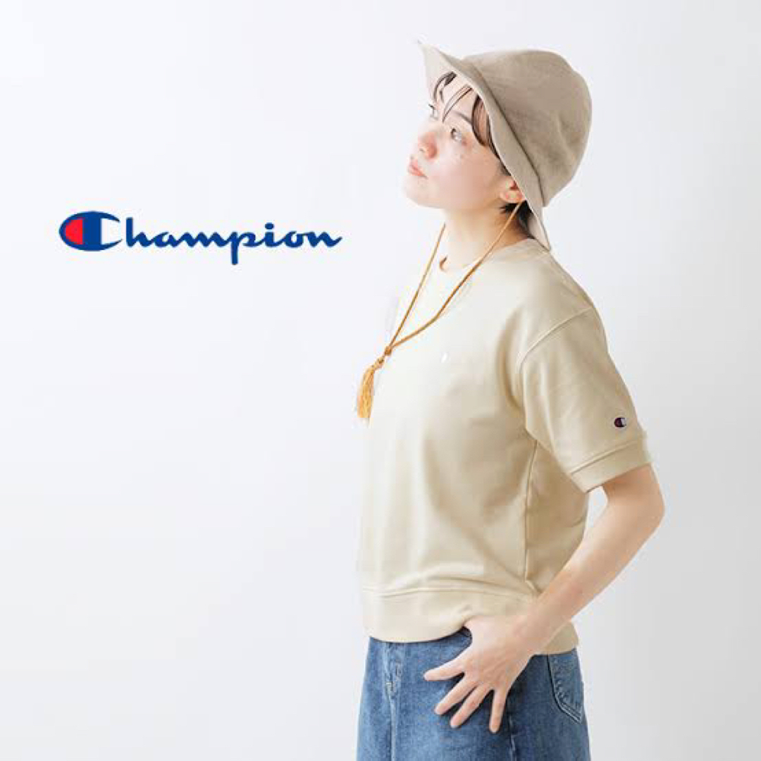 Champion(チャンピオン)のチャンピオンChampion 裏毛スウェットシャツ レディースのトップス(Tシャツ(半袖/袖なし))の商品写真