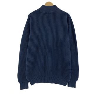 L.L.Bean - 古着 エルエルビーン L.L.Bean リブ編み コットンニット