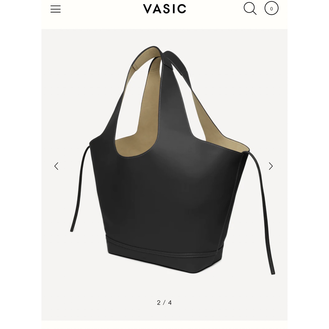 VASIC(ヴァジック)のVASIC ヴァジックMASKバッグ新品未使用 レディースのバッグ(トートバッグ)の商品写真