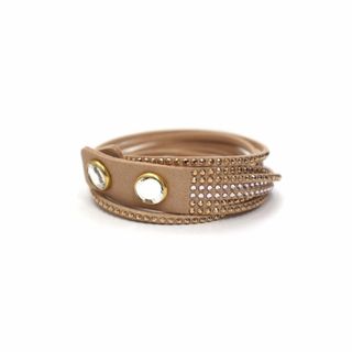 スワロフスキー レザーブレスレット ブレスレット/バングルの通販 40点